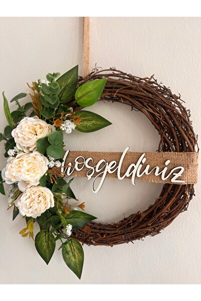 Yeşil Atölye Kapı süsü kapı çelengi ev dekor