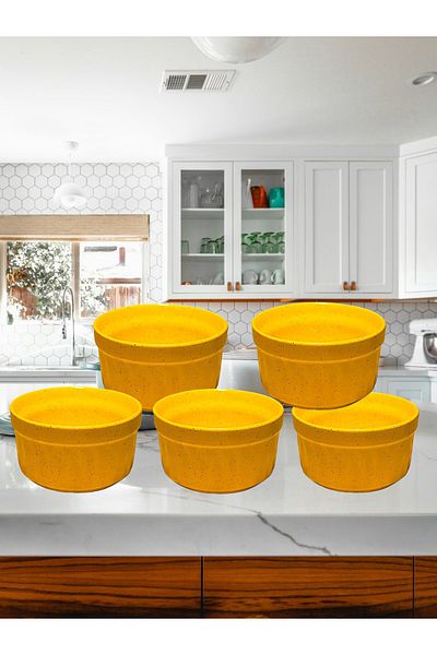 MADAME LUDA 6 300 Ml. Souffle Bowl - Muffin - Cup Cake - Rice Pudding - Magnolia - Hot Pot - Bakery and Cake Mold