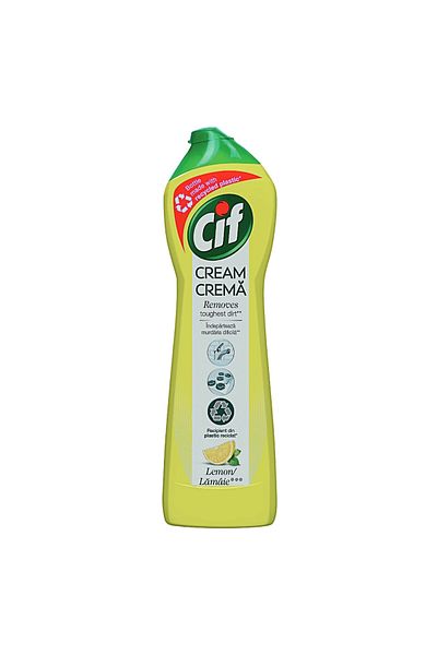 Cif Cream Lemon, solutie curatat universala crema, 250ml