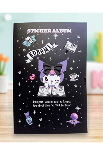 kuromi Sanrio Lisanslı Sticker Defteri 16 Sayfa 230 Stickers Defter Ölçüsü 16...