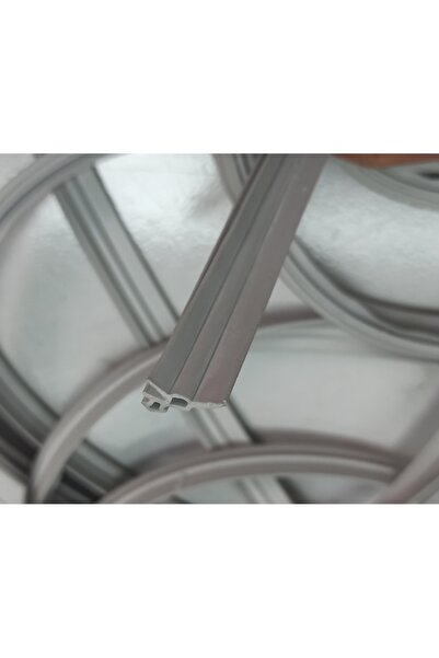 HTM Yapı Kalite - Orjinal Pimapen Pvc Kapı Pencere Fitili Contası 5 Metre Gri Uzunluk Kaucuk