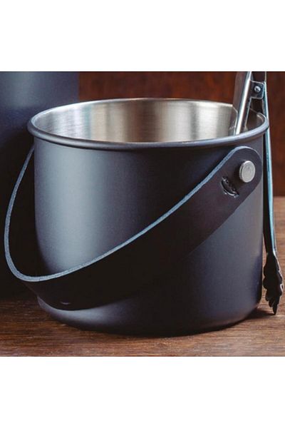 Lacor Stainless steel milk jug, Moon Black, 4 liters