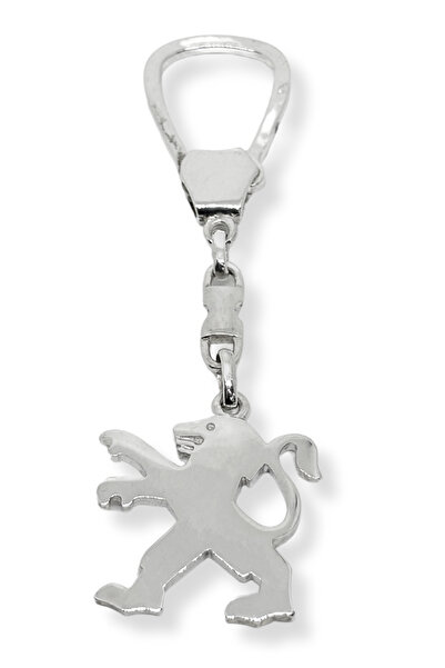 oya silver سلسلة مفاتيح بيجو فضية