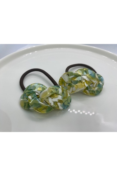 Gozibygoz Knitted Figured 2-Piece Bone Buckle