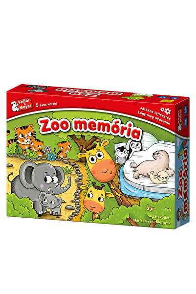 Keller &amp; Mayer Zoo memória, kooperációs memória játék