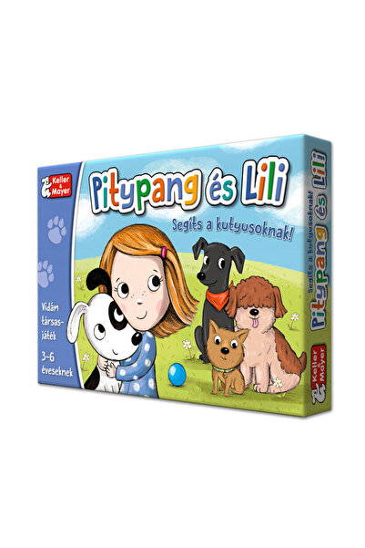 Keller &amp; Mayer Πικραλίδα και Λίλι, Βοηθήστε τα Κουτάβια! Επιτραπέζιο Παιχ...