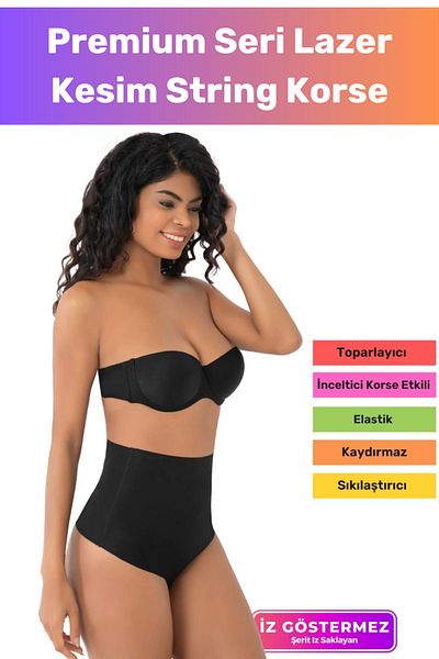 Floranova Premium Series Firming Lifting Non-Marking Shaping Non-Slip Laser Cut String Corset
