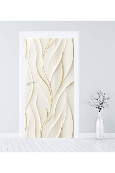 RENKLİ HOBBY Kapı Kaplama Folyosu - Kapı Sticker Giydirme - Kendinden Yapışkanlı