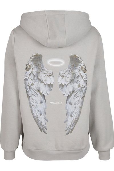 Mister Tee Angels Club Ladies Fluffy Hoody