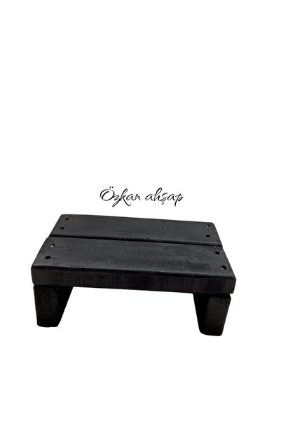 özkan ahşap Ahşap tek katlı basamak, tabure Özkan ahşap