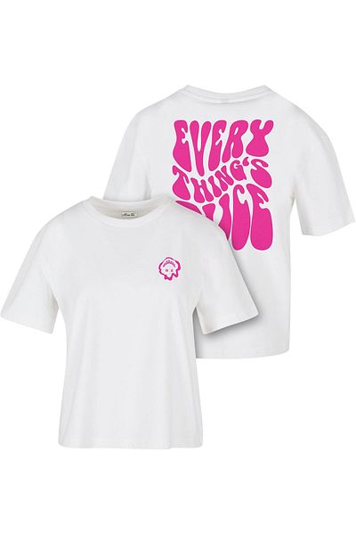 Mister Tee Damen Everything Is Nice T-Shirt