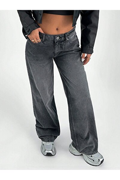 Noxter Dámské džínové kalhoty se širokými nohavicemi