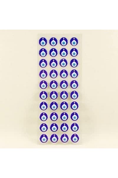 STOREMAX Svticaret Showcase Evil Eye Bead Sticker 40 Pieces 1.3 cm X 1.4 cm Mhm 1053513