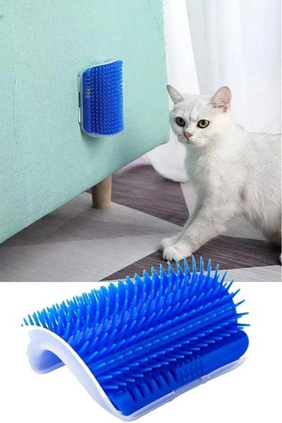 jetfast Cat Grass Itching Apparatus - Feather Collection Toy and Mint