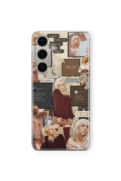 Multitronic Samsung Galaxy A54 Compatible Billie Eilish Collage Design Printe...