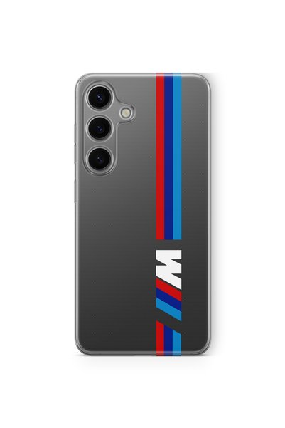 Multitronic حافظة شفافة مطبوعة بتصميم BMW متوافقة مع هاتف Samsung Galaxy A14