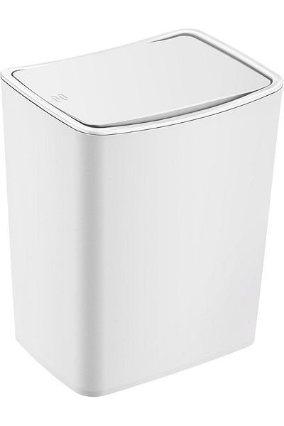 STOREMAX Mu-Artshop Touch Trash Can 20 Lt White Tnca 871301