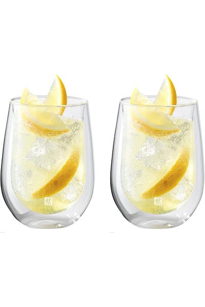 STOREMAX Lvnmblya Sorrento Double Glass 2-Piece Juice Glass Set - 355 ml Shop Deesing 224120