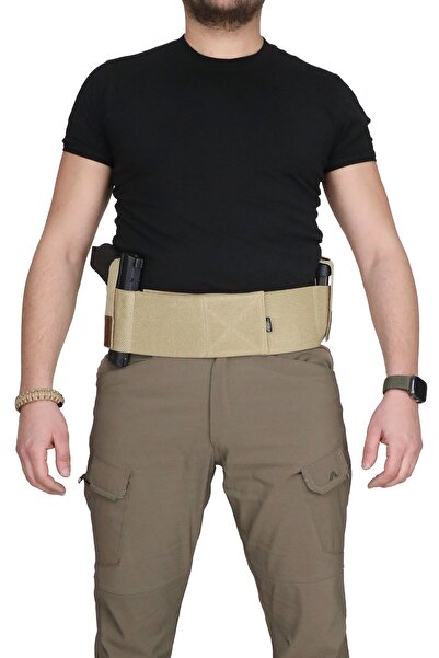 bg black grips Özel Petek Dokuma Premium Korse Tabanca Kılıfı Çift Şarjörlüklü