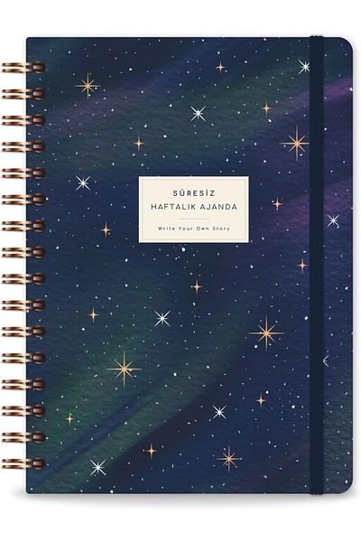 STOREMAX Svticaret Spiralized Timeless Planner Agenda Galaxy - 15X21 Mhm 1053513