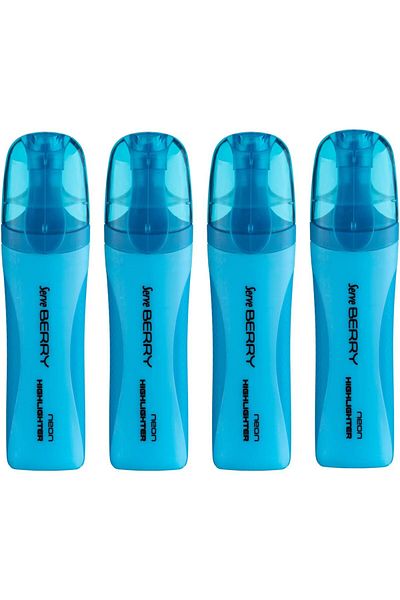 STOREMAX Bystoreby Berry Highlighter Blue Set of 4 Newdesing 646268