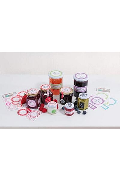 STOREMAX 70mm Pink Label for Home Jar Jvnnshop 646268