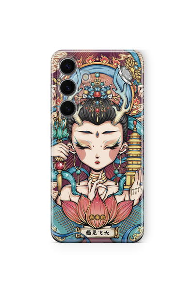 Multitronic Samsung Galaxy S23 Fe Compatible Assian Girl Design Printed Trans...