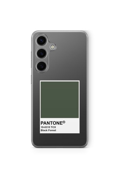 Multitronic Samsung Galaxy S23 Fe Compatible Pantone Black Forest Design Prin...