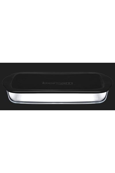 STOREMAX Buystoremx Pyrex Oven Trays 1950 Cc t Plastic Cover Black Cover Newstar 1051066