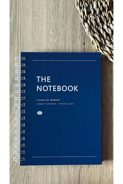 STOREMAX Sellbuystore Promotional Hard Cardboard Cover Spiral 80 Sheets Unlined A5 Notebook, Notepad, Ok