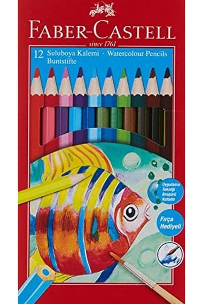 STOREMAX Ntwork Cardboard Box Aquarel Crayons, 12 Colors Art 1087243