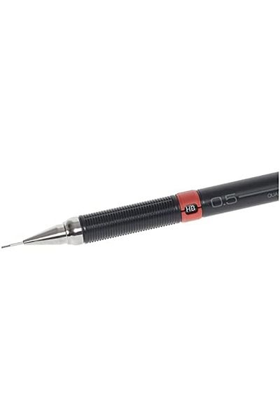 STOREMAX Ntwork Drf-0.5 Zebra Drafix Mechanical Pencil, Black-Red, 0.5 mm Art 1087243