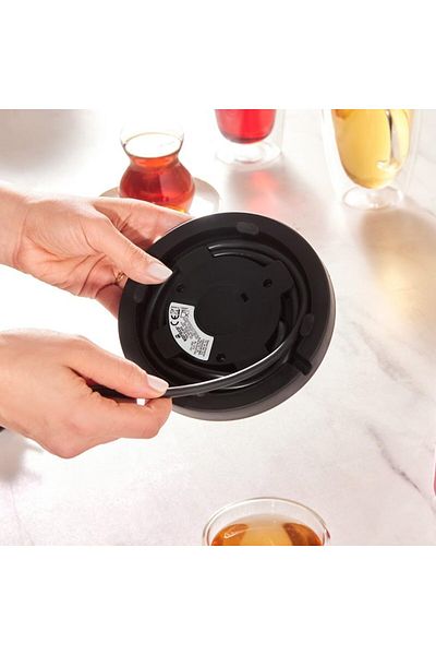 STOREMAX Sellbuystore Tea Glass 2 in 1 Steel Tea Maker and Kettle Cosmic Lilac 1053513