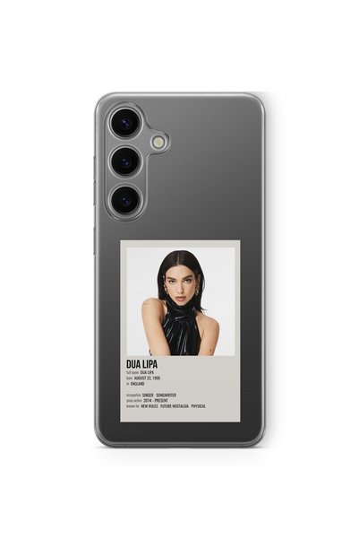 Multitronic Samsung Galaxy S23 Fe Compatible Dua Lipa Minimalist Poster Desig...