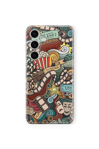 Multitronic Samsung Galaxy A04S Compatible Cinema Design Printed Transparent ...