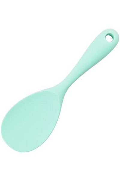 STOREMAX Bystoreby Rice Serving Spoon - Non-Stick Construction, Silicone Kitchenware with Holes for Hanging Multi-Purpose