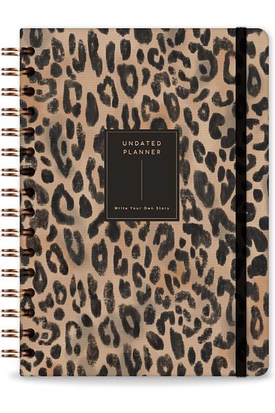 STOREMAX Unlimited Planner Agenda - 15X21 Leopard 646268
