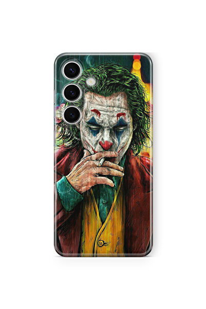 Multitronic Samsung Galaxy S24 Uyumlu Joker Tasarım Baskılı Şeffaf Kılıf