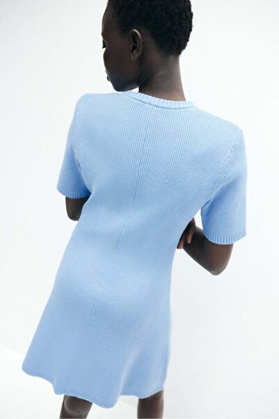 H&M Rib-knit button-front dress