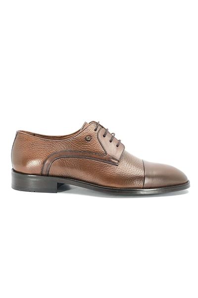 KCMN Aronay 472 Lace-Up Jurdan Leather Ανδρικά Κλασικά Παπούτσια Καφέ