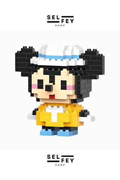 SelFey Yapı OyuncakModel Mickey Mouse Mini Figür