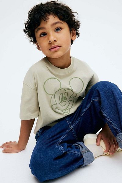 H&M Oversized printed T-shirt