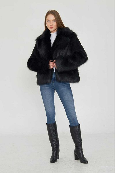 Redpoint Jackets Long Furry Faux Fur Jacket