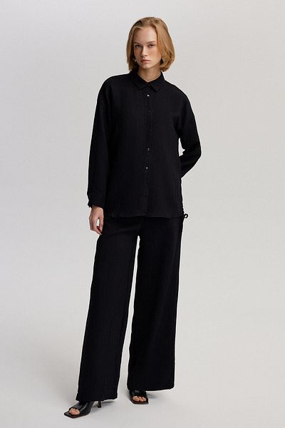 Touché Privé LACING DETAILED SHIRT PANT SET