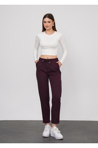 ASM Fashion Women's Lycra with String with Elastic Waist Pants