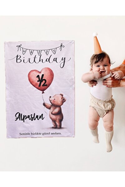 aloha concept İsme Özel Doğum Günü Afiş Pankart 50x70 cm