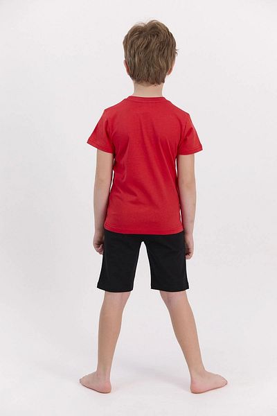 U.S. Polo Assn. Boy's Red Bermuda Suit - US Polo Assn Licensed US832-G