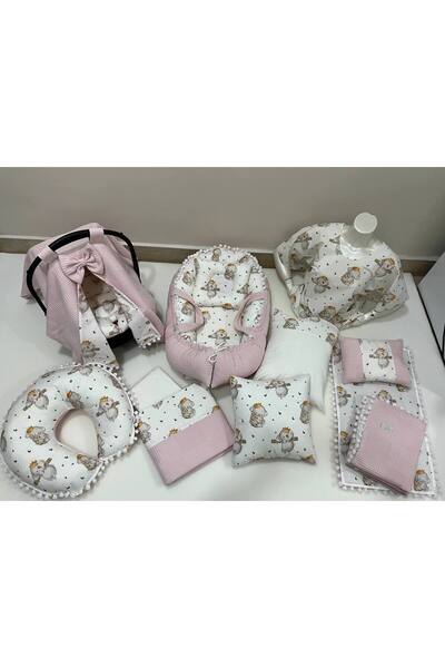 BUSEBABYHOME Çok Amaçlı Babynest , Puset Örtüsü , Alt Açma Ve Battaniye, Nevr...