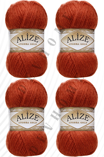 devhome Alize Angora Gold Πλεκτό Χειροποίητο Νήμα Μαλλί Γιλέκο Σχοινί 4 τμχ Α...