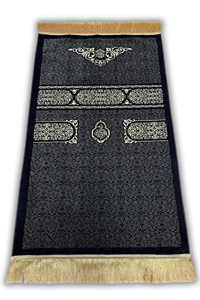Buhara Tekstil Selçuklu Siyah Dokuma Kalın Seccade